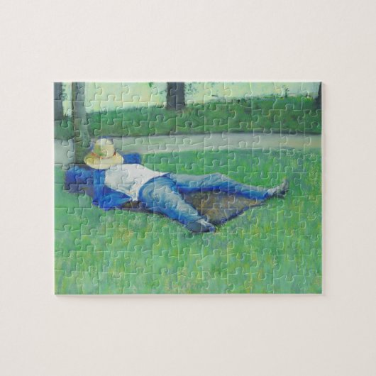 The Siesta (door Gustave Caillebotte) Legpuzzel (Horizontaal)