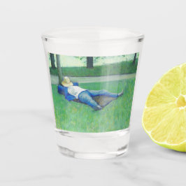 The Siesta (door Gustave Caillebotte) Shot Glas
