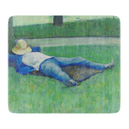 The Siesta (door Gustave Caillebotte) Snijplank