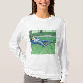 The Siesta (door Gustave Caillebotte) T-shirt