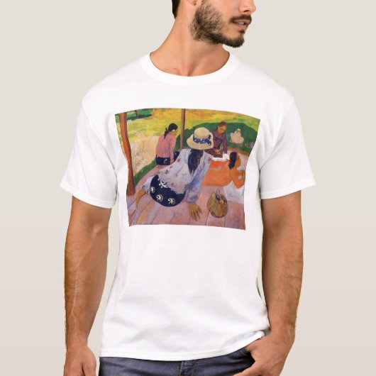 "The Siesta" - Paul Gauguin T-Shirt (Voorkant)