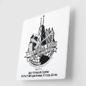 The Signature Room op de 95th, Chicago, IL Vierkante Klok (Hoek)