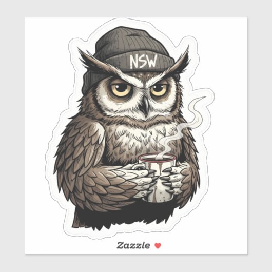 The Silence Observer Sticker (Vel)