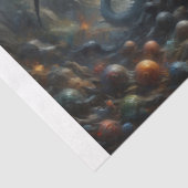 The Silent Guardian Dragon Decoupage Tissuepapier (Detail)