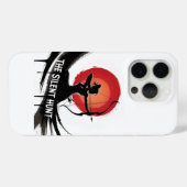 The Silent Hunt – Archer Silhouette Case-Mate iPhone Case (Achterkant (horizontaal))