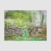 The Silent Man Tissuepapier (Voorkant)