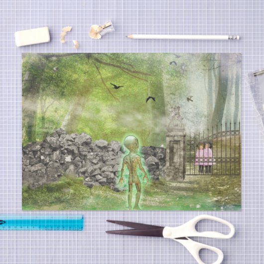 The Silent Man Tissuepapier (Craft)