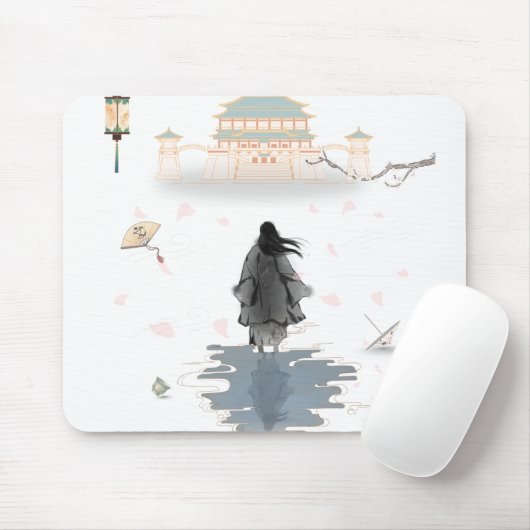 The Silent Path Mouse Pad Muismat (Met muis)