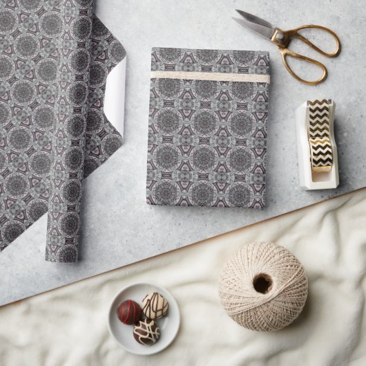 The Silver Fractal Garden Cadeaupapier (Crafts)