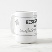 The Silver Lady Mug  Koffiemok (Voorkant links)