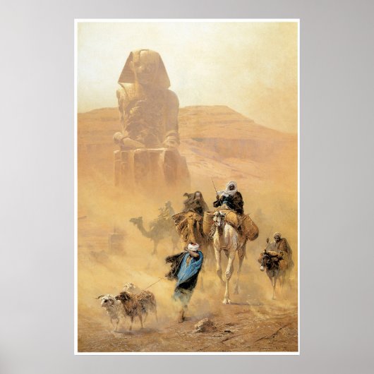 The Simoon, Ludwig Hans Fischer Poster (Voorkant)