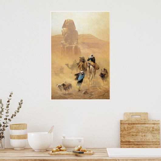 The Simoon, Ludwig Hans Fischer Poster (Keuken)