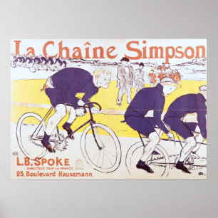 The Simpson Chain, 1896 Poster