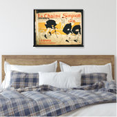 "The Simpson Chain", Parijs (kleurenlitho) Canvas Afdruk (Insitu (Slaapkamer))