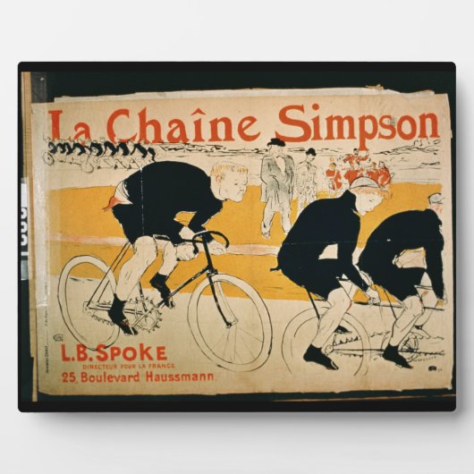 "The Simpson Chain", Parijs (kleurenlitho) Fotoplaat (Voorkant)