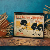 "The Simpson Chain", Parijs (kleurenlitho) Fotoplaat (Zijkant)