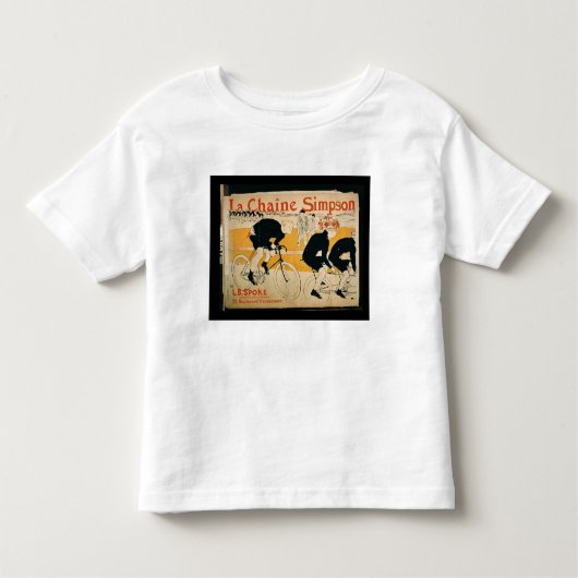 "The Simpson Chain", Parijs (kleurenlitho) Kinder Shirts (Voorkant)