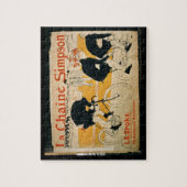 "The Simpson Chain", Parijs (kleurenlitho) Legpuzzel (Verticaal)