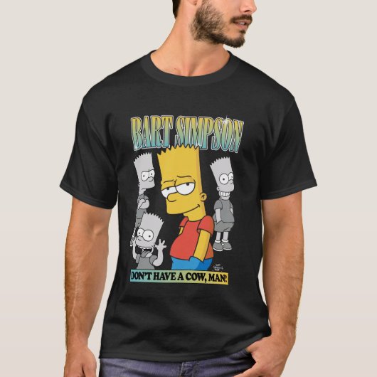 The Simpsons Bart Simpson Stemmingen T-shirt (Voorkant)