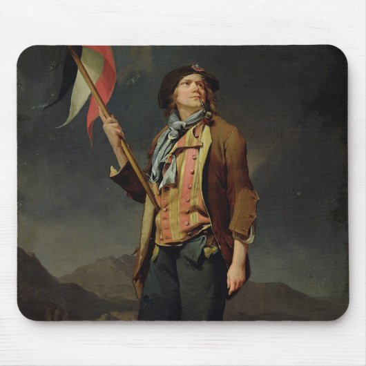 The Singer Chenard, als Sans-Culotte, 1792 Muismat (Voorkant)