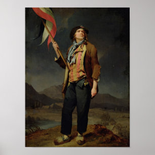 The Singer Chenard, als Sans-Culotte, 1792 Poster