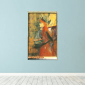 The Singing Lesson, 1882 Canvas Afdruk (Insitu (Houten vloer))