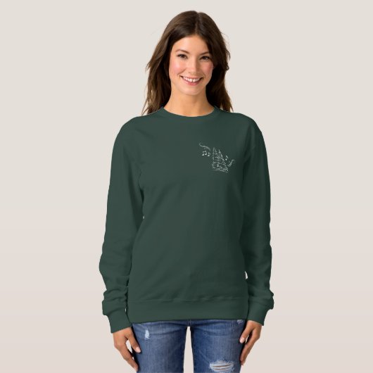 "The Singing Spruce" Sweatshirt (Voorkant volledig)