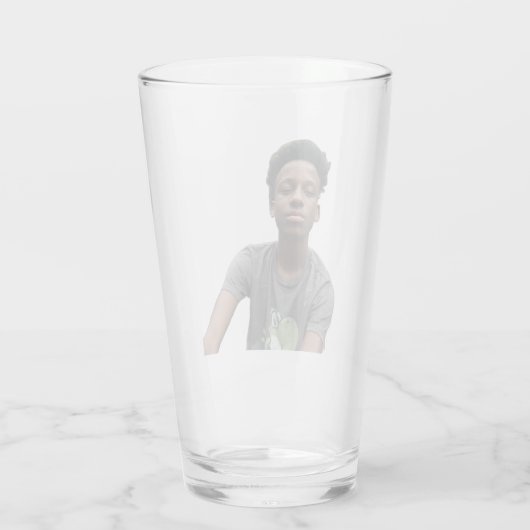 The "Sip Like Clay" Glass Glas (Achterkant)