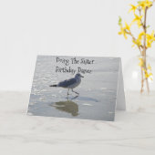 "THE SISTER BIRTHDAY DANCE" SIS & BEST FRIEND KAART (Gele Bloem)