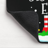 The Sister Elf Christmas Family Matching Xmas Grou Muismat (Hoek)