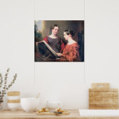 The Sisters, 1839 Poster (Keuken)