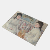The Sisters (door Berthe Morisot) Deurmat (Schuin)