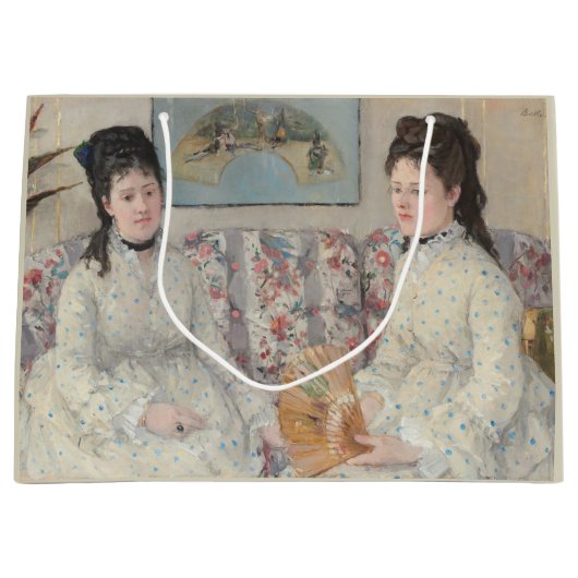 The Sisters (door Berthe Morisot) Groot Cadeauzakje (Voorkant)