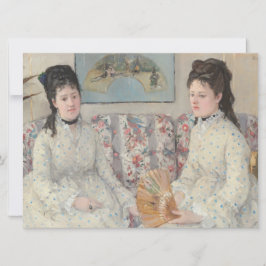 The Sisters (door Berthe Morisot) Kaart