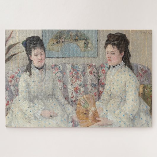 The Sisters (door Berthe Morisot) Legpuzzel (Horizontaal)