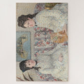 The Sisters (door Berthe Morisot) Legpuzzel (Verticaal)