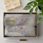 The Sisters (door Berthe Morisot) Tissuepapier (Geschenk)