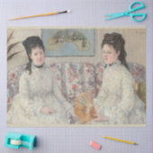 The Sisters (door Berthe Morisot) Tissuepapier (Craft)