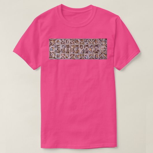 The Sistine Chapel Ceiling T-shirt (Design voorkant)