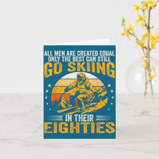 The Six Seven Elf Funny Viral Meme Christmas Match Kaart (Gele Bloem)