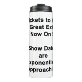 The Sixth Great Extinction Thermal Tumbler Thermosbeker