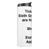 The Sixth Great Extinction Thermal Tumbler Thermosbeker (Gedraaid links)