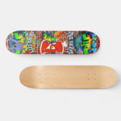 The Skate Grind City Persoonlijk Skateboard (Horizontaal)