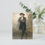 The Skater (portret van William Grant) Briefkaart (Staand voorkant)