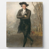 The Skater (portret van William Grant) Fotoplaat (Voorkant)