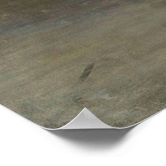 The Skater (portret van William Grant) Poster (Hoek)