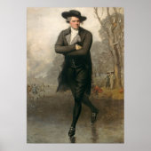 The Skater (portret van William Grant) Poster (Voorkant)