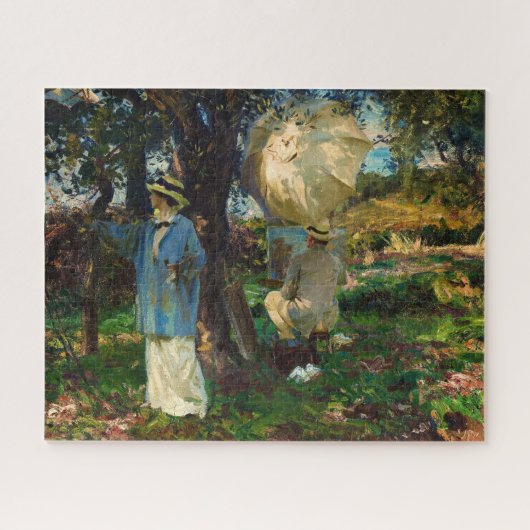 The Sketchers by John Singer Sargent Legpuzzel (Horizontaal)
