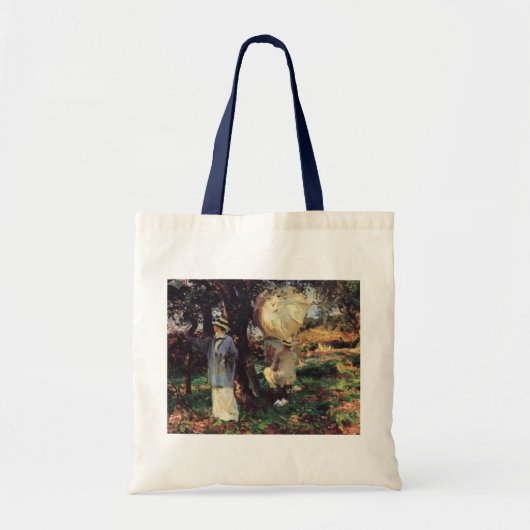 The Sketchers by John Singer Sargent Tote Bag (Voorkant)