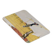 The Skier, c.1909 Magneet (Rechterzijde)